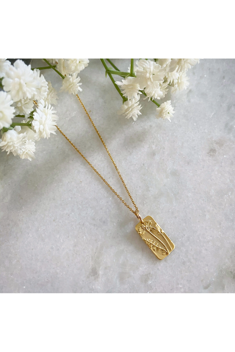 Wisteria London Meredith Wildflower Necklace