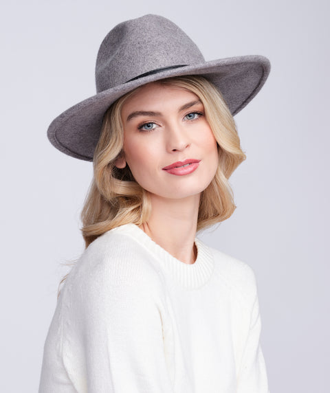 Miriam Hat - Silver Grey by Pia Rossini