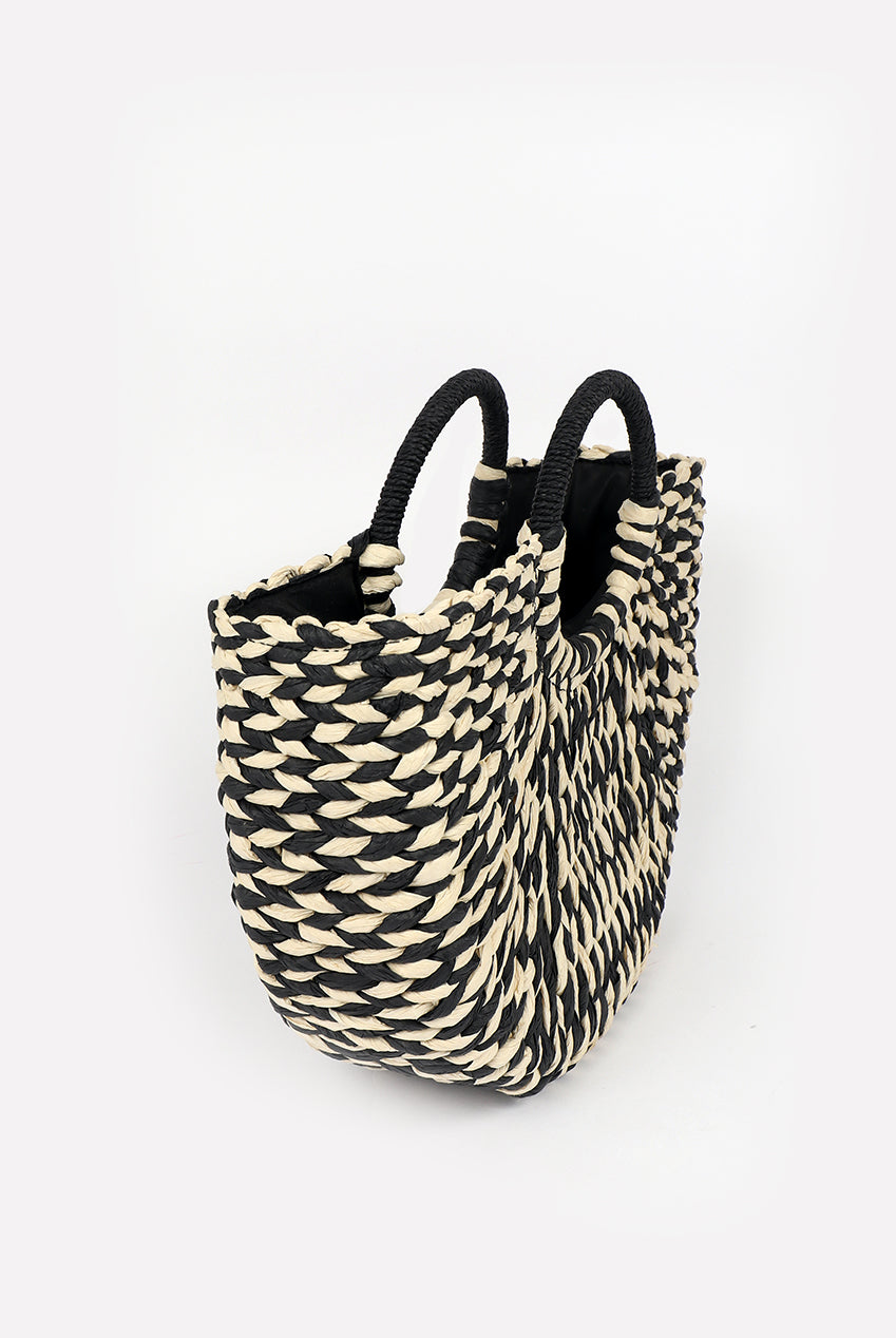 Monaco Bag - BlackWhite MON010-BLA033