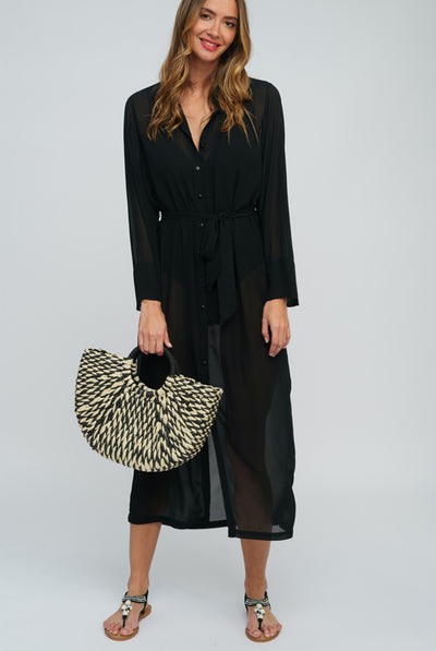 Black White - Monaco Bag - BlackWhite by Pia Rossini