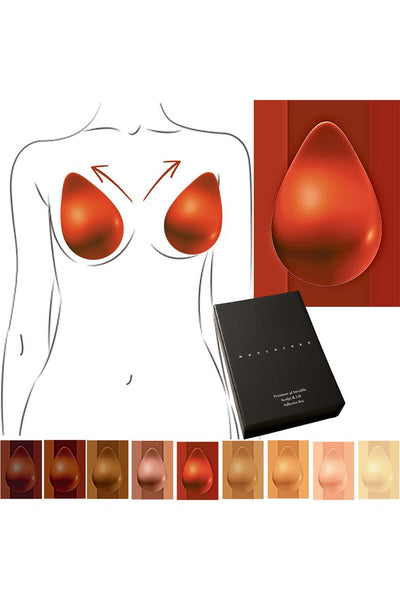 NudeAmber - Premium 3D Invisible Sculpt, Lift And Go Adhesive Bra by Naylaleex