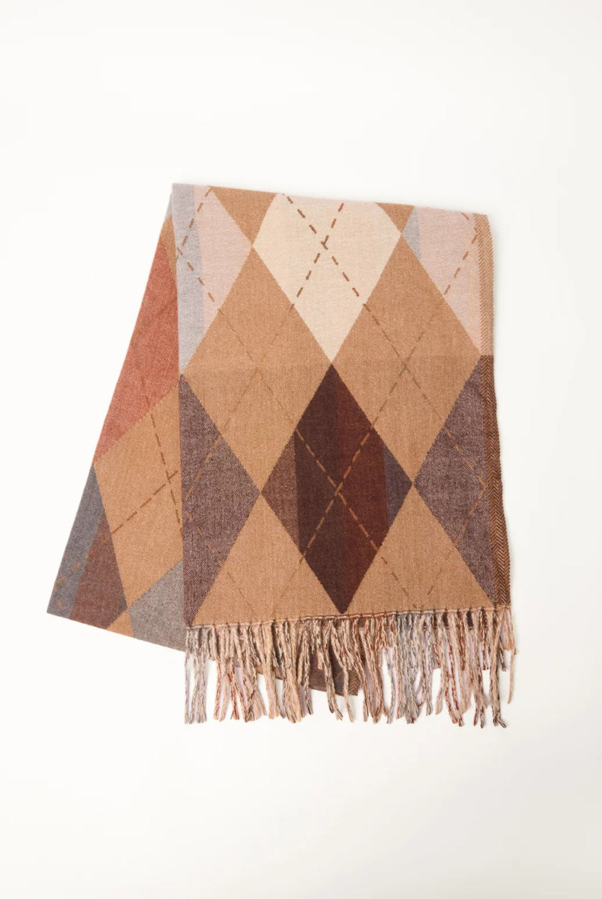Argyle Pattern Scarf NB261511039