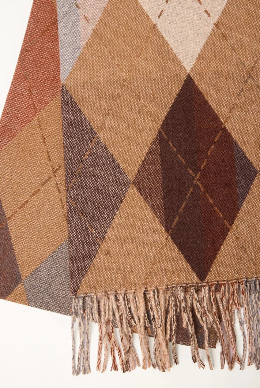 Argyle Pattern Scarf NB261511039