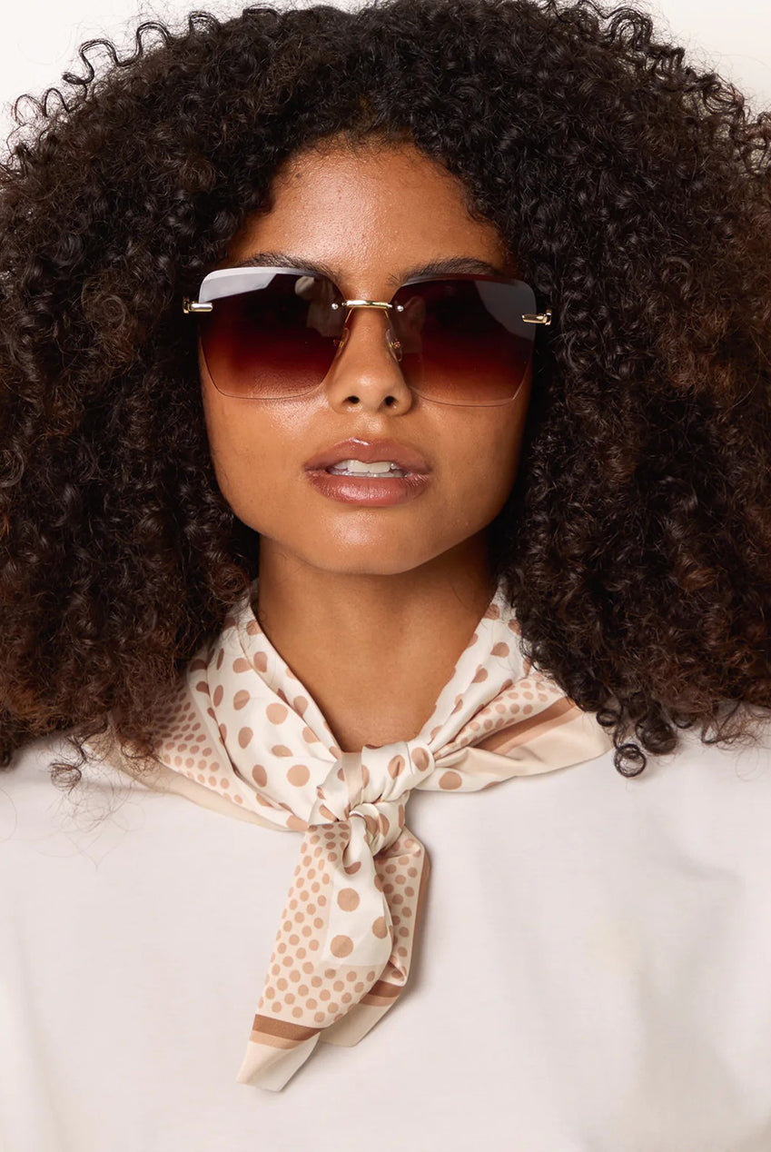 Frameless Oversized Sunglasses NL258301003