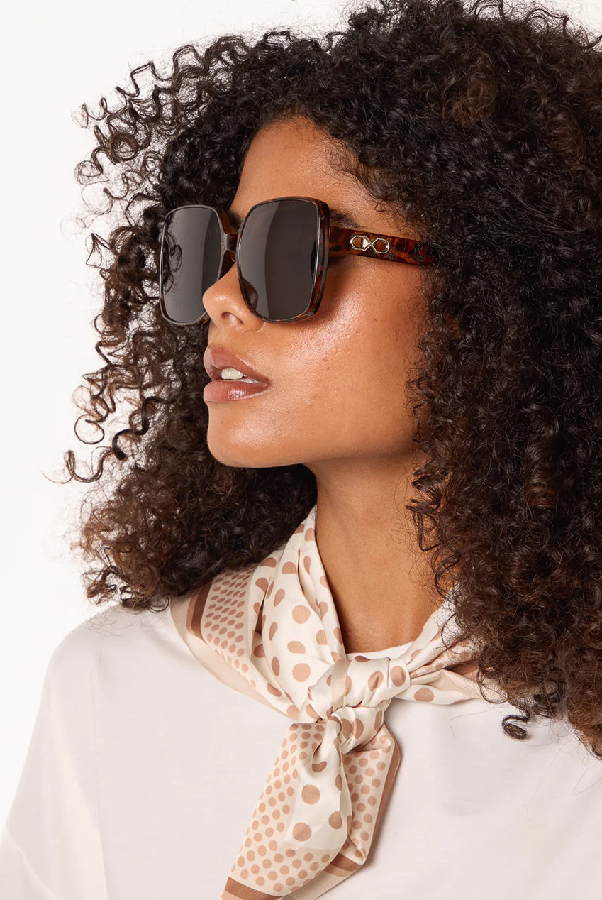 Tortoise Shell Frame Sunglasses NL258313003