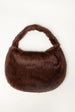 Faux Fur Slouch Bag by Blue Vanilla