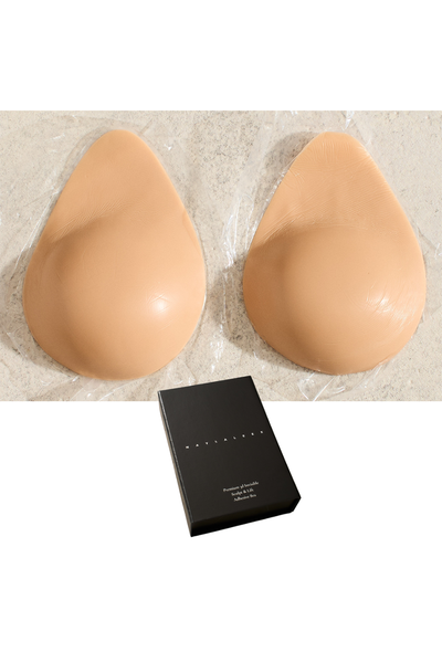 NudeLatte - Premium 3D Invisible Sculpt, Lift And Go Adhesive Bra by Naylaleex