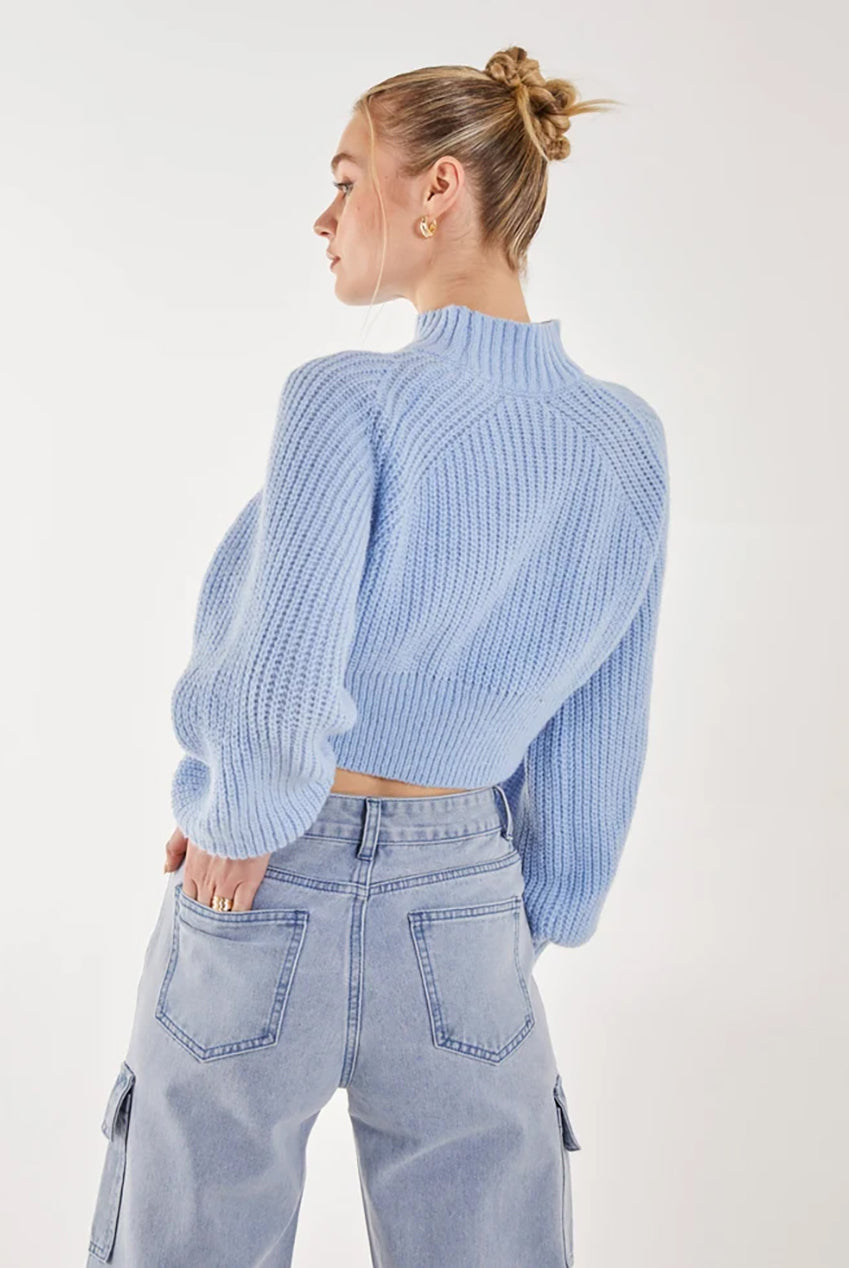 High Neck Knitted Jumper PV2925