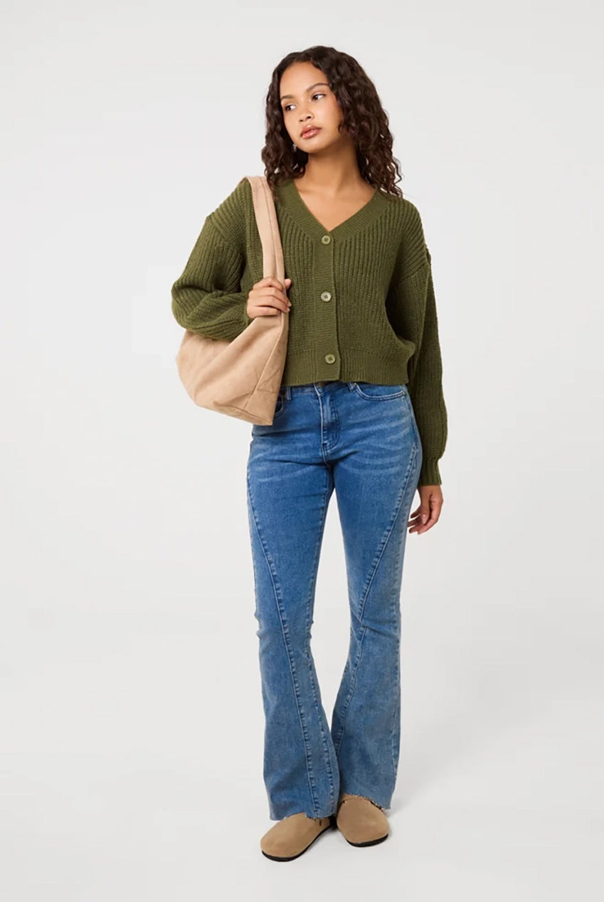 Cropped Button Cardigan PV3761056