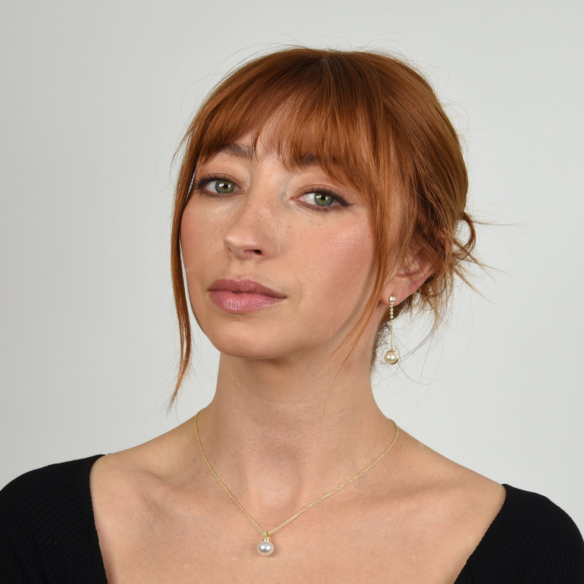 Paris Gold Drop Earrings 413338G300