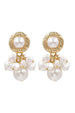 Pearl Detail Earrings by Bella Barnett