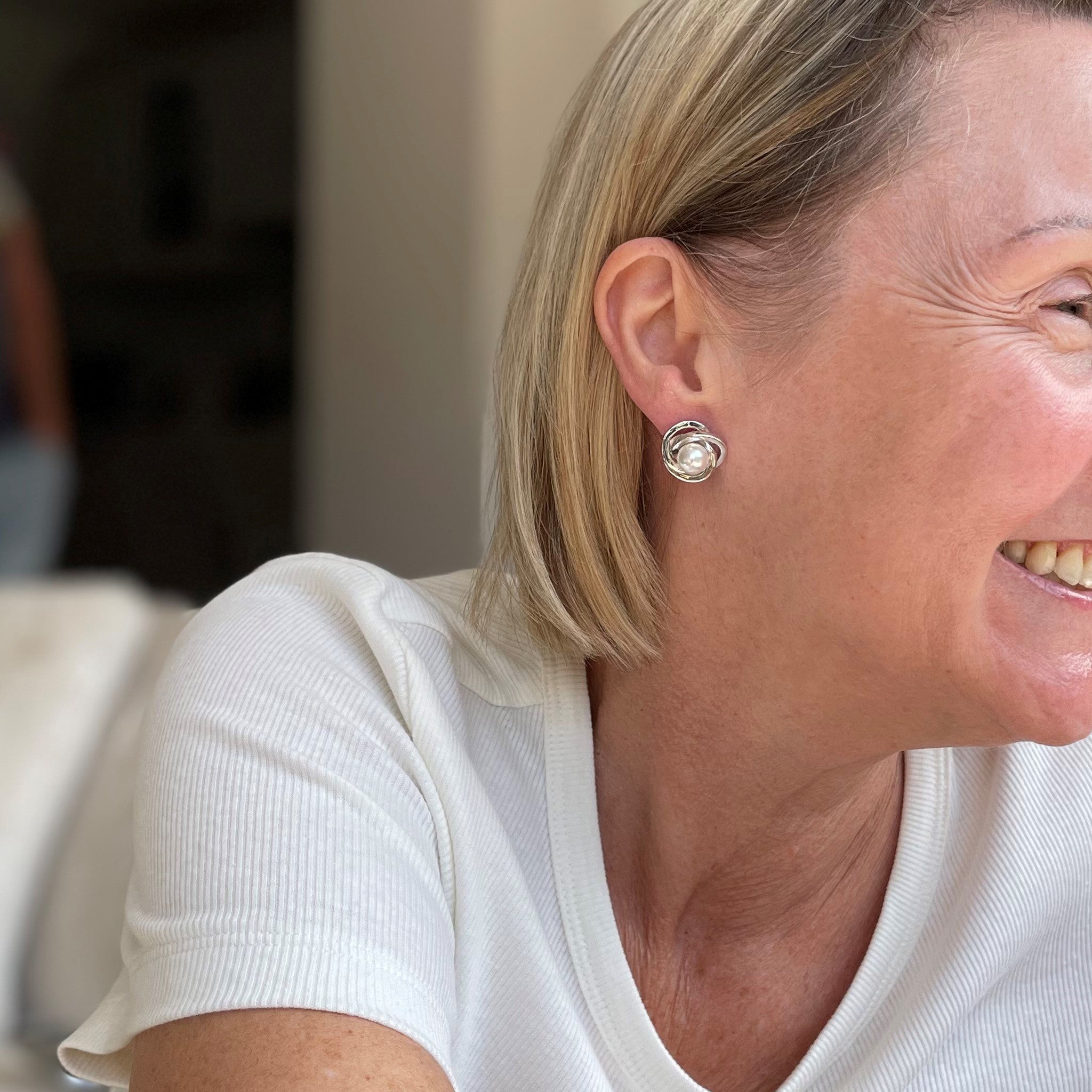 Qi Silver Earrings 413359R300