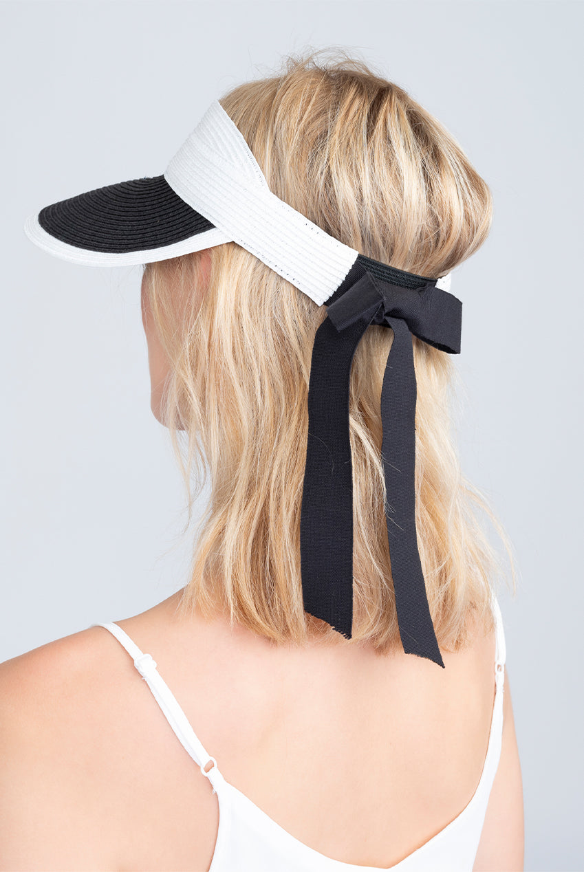 Rico Visor - Black/White RIC1096-BLA033-0