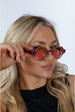 Round Hexagon Sunglasses In Pink by SVNX