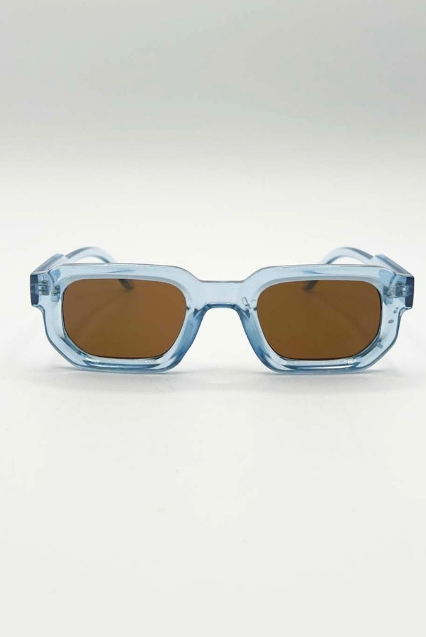 Chunky Retro Square Sunglasses SG2502120