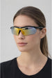 Outdoor Sports Racer Sunglasses In Muted Multi With Case by SVNX