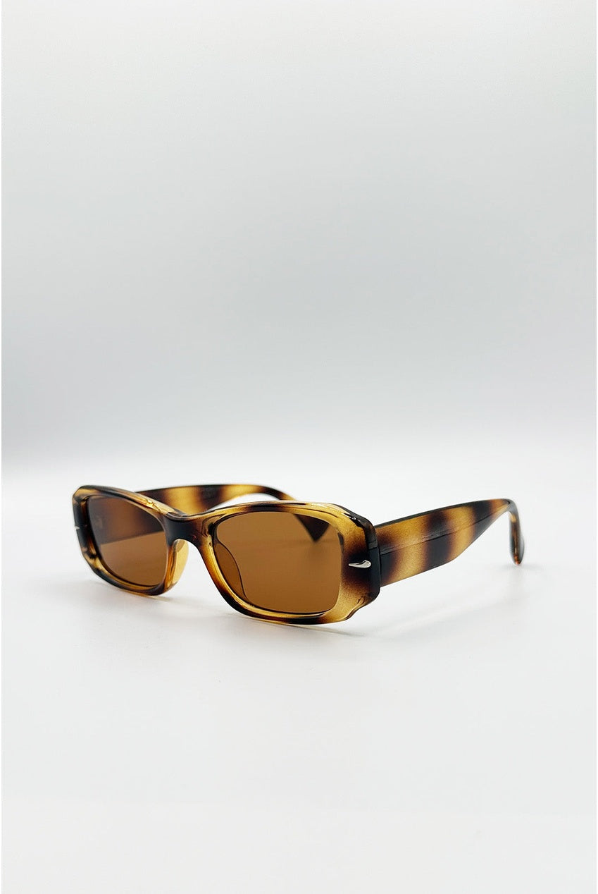 Bold Retangle Sunglasses SG2602006