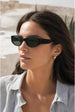 Racer Wrap Around Sunglasses In Black by SVNX