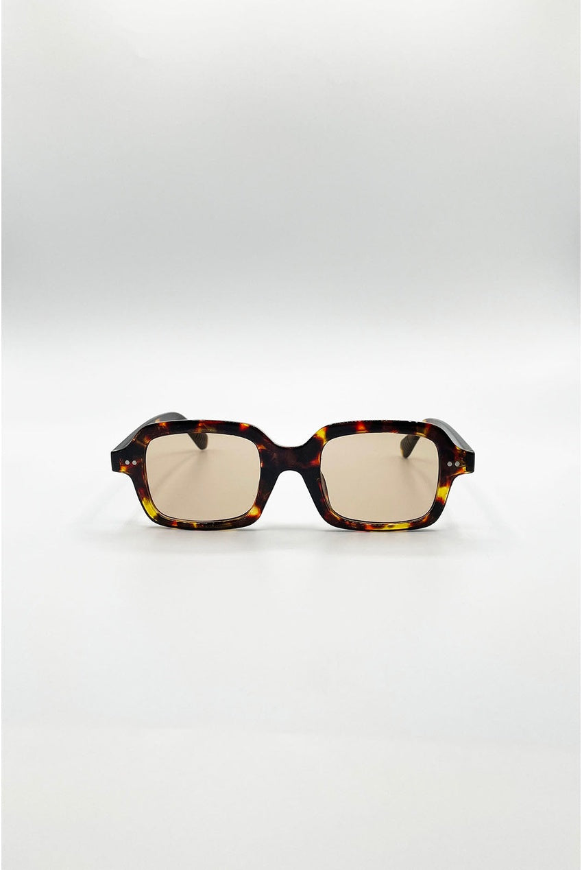 Bold Square Sunglasses In Tortoiseshell SG2603105
