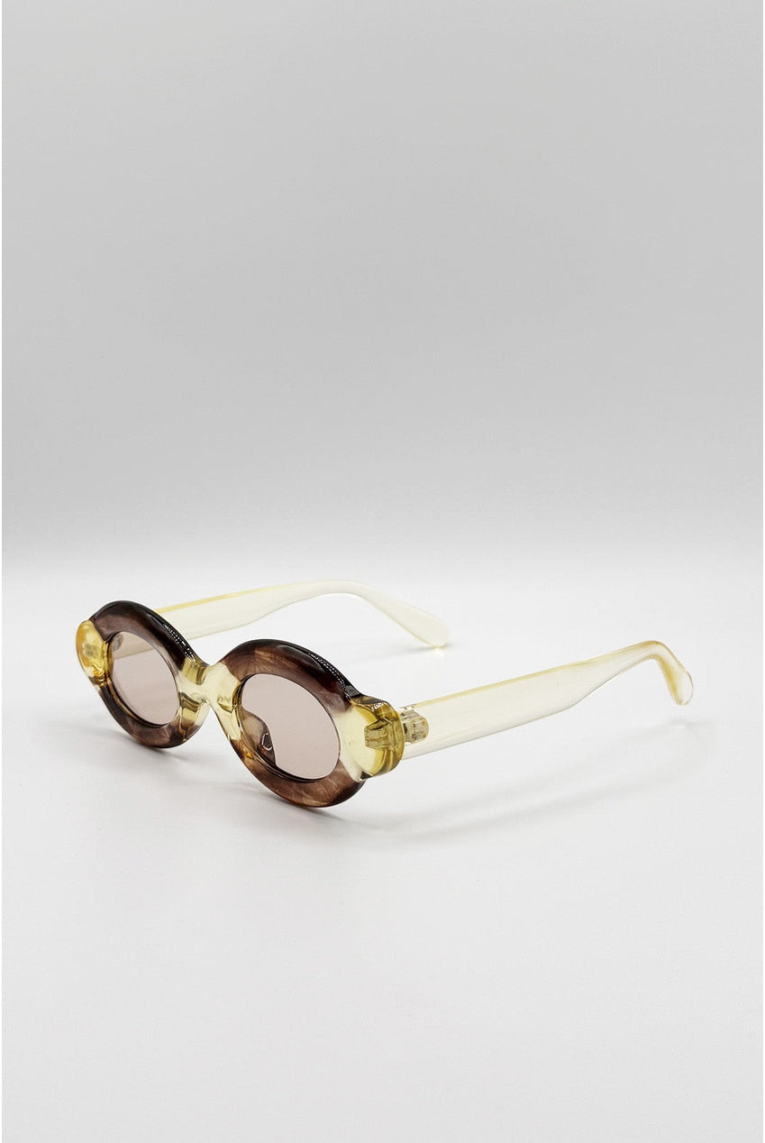 Bold Oval Sunglasses SG2604534