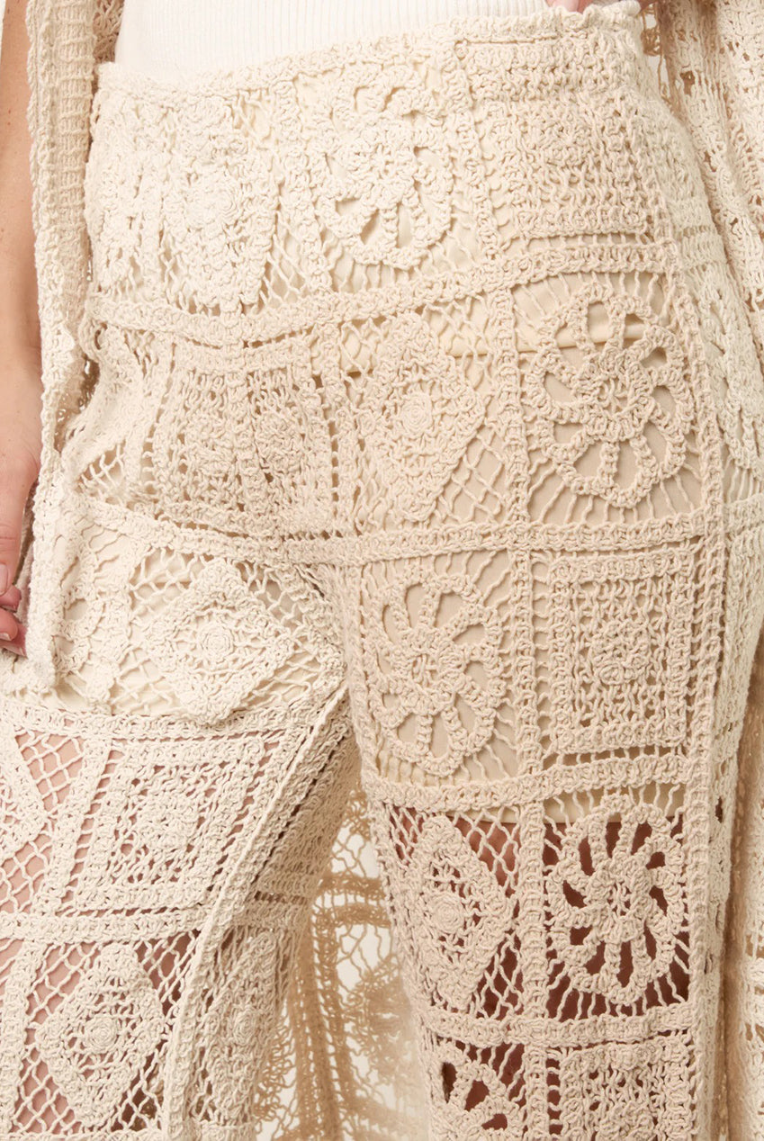 Crochet Flared Trousers SP4228BV001