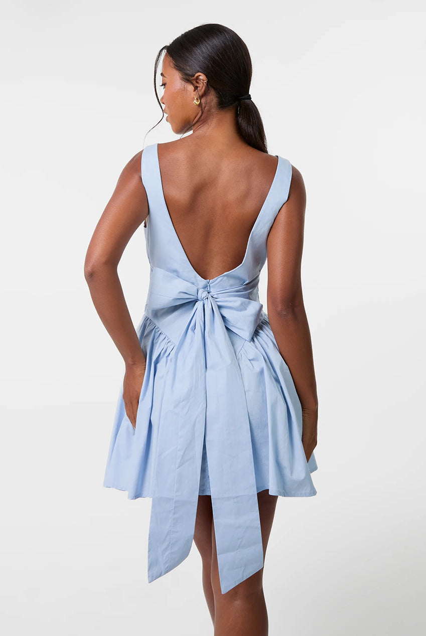 Bow Back Mini Dress SS25183P002