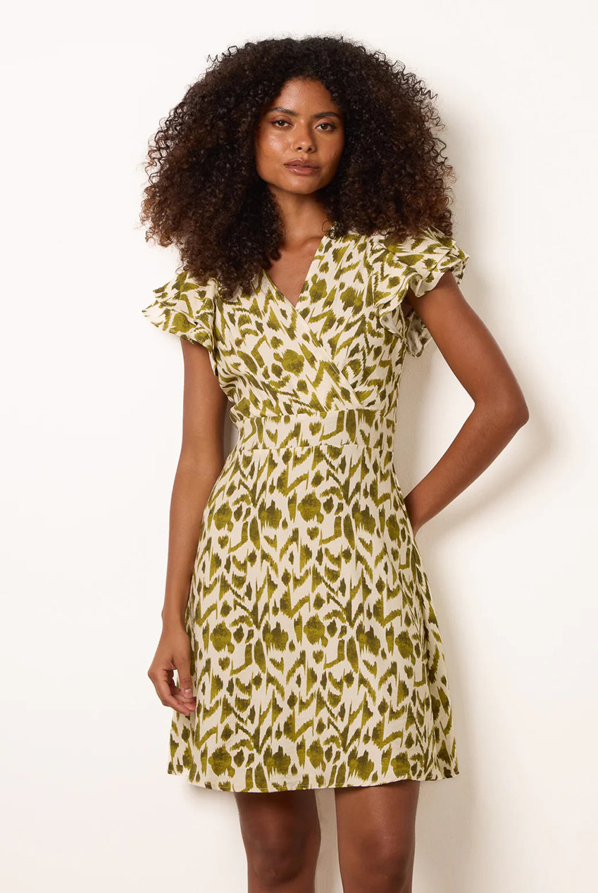 Angel Sleeve Mini Dress SS26005B023