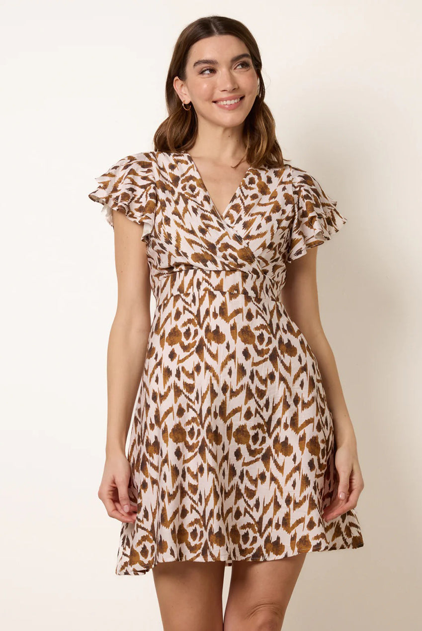 Angel Sleeve Mini Dress SS26005B004