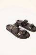 Buckled Strap Sandals by Blue Vanilla