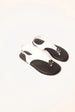 Faux Leather Metal Detail Sandals by Blue Vanilla