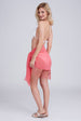 San Remo Beaded Sarong - Coral by Pia Rossini