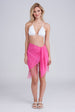 San Remo Beaded Sarong - Hot Pink by Pia Rossini