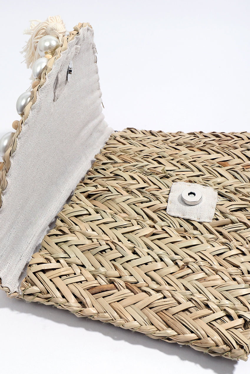 Santander Clutch Bag SAN050-NAT001