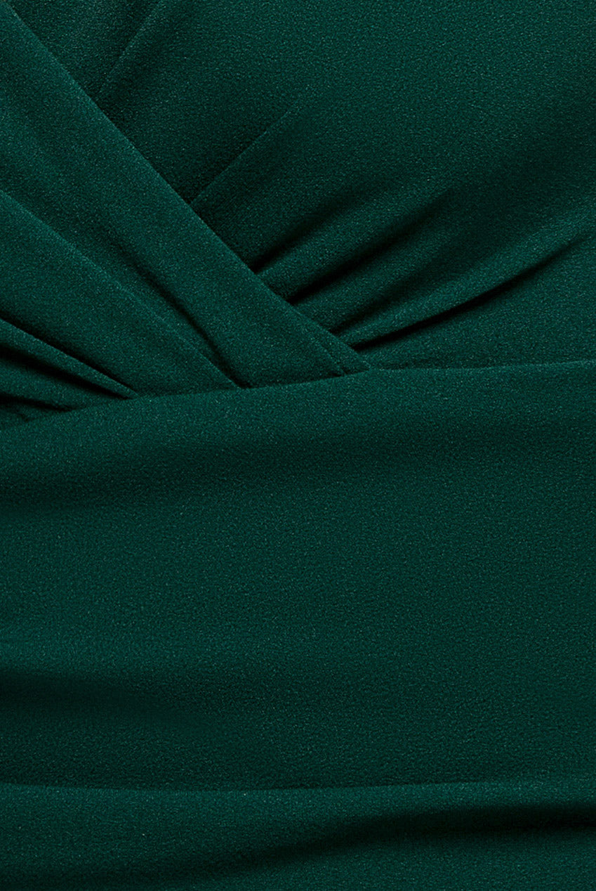 Bardot Scuba Jumpsuit - Emerald Green TR113B