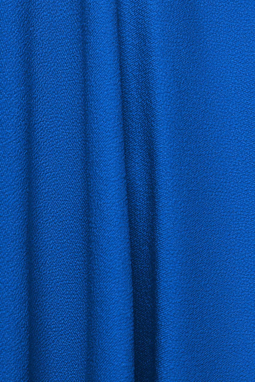 Off The Shoulder Frill Neck Skater Playsuit - Royal Blue TR30B