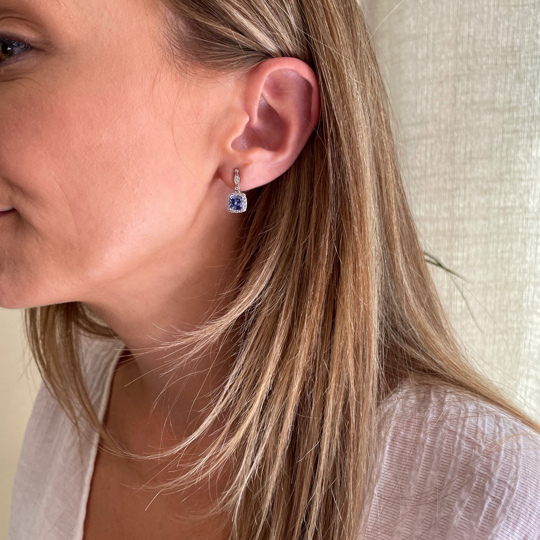 Tanis Silver Tanzanite Earrings 413347R280