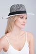 Taylor Hat - White/Black by Pia Rossini