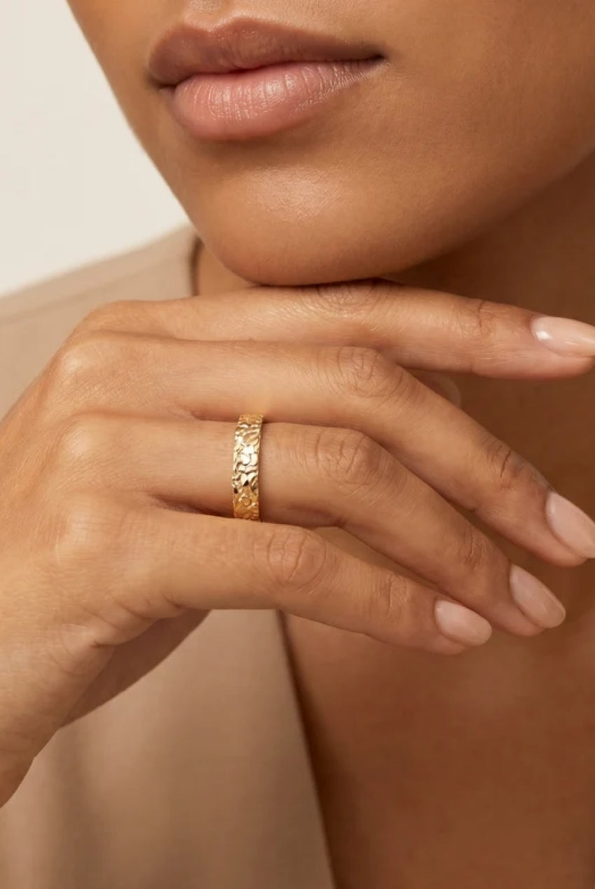 Textured Band Ring 700