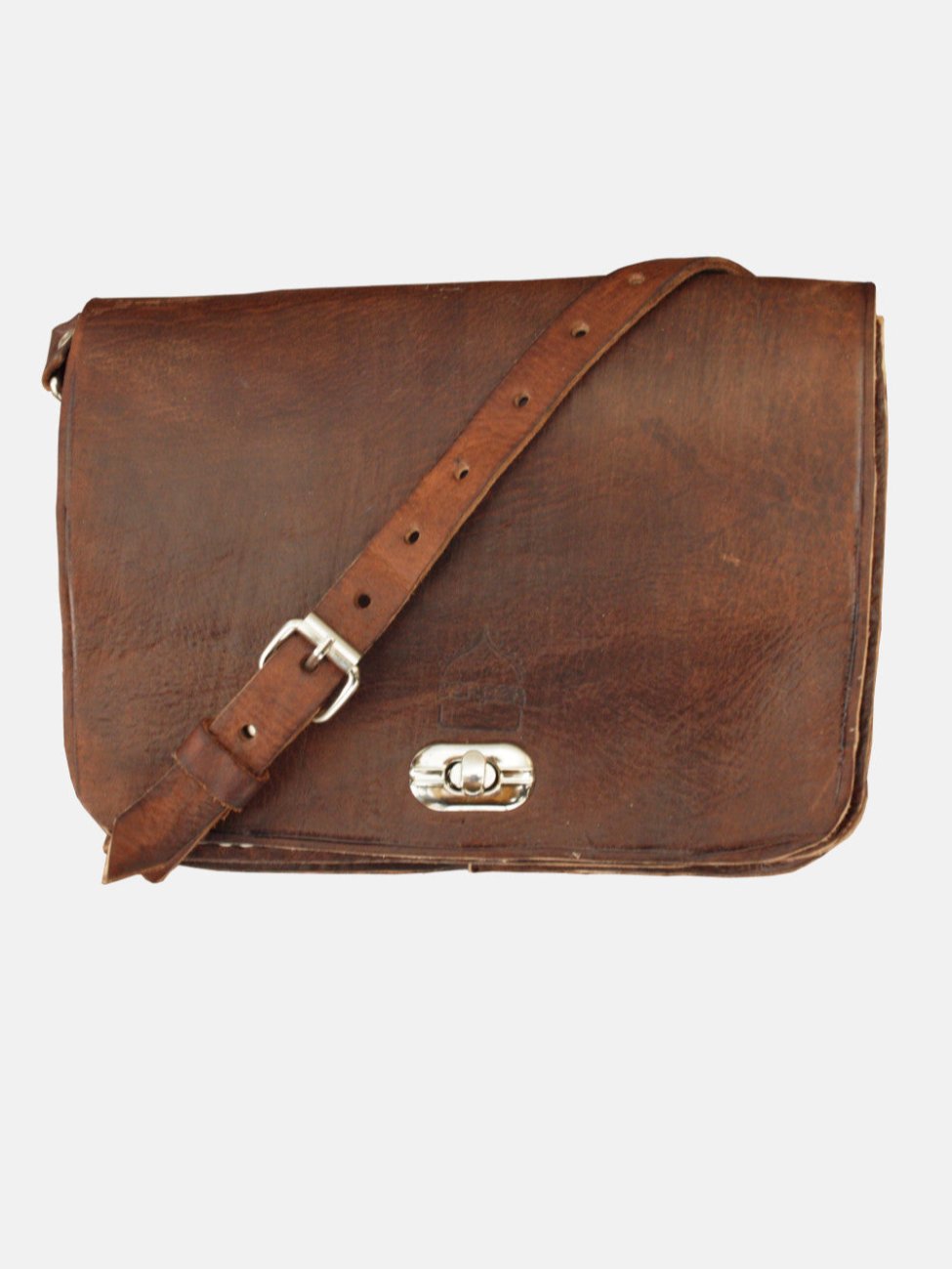 The Kenitra Cross-Body Bag In Dark Brown 2208