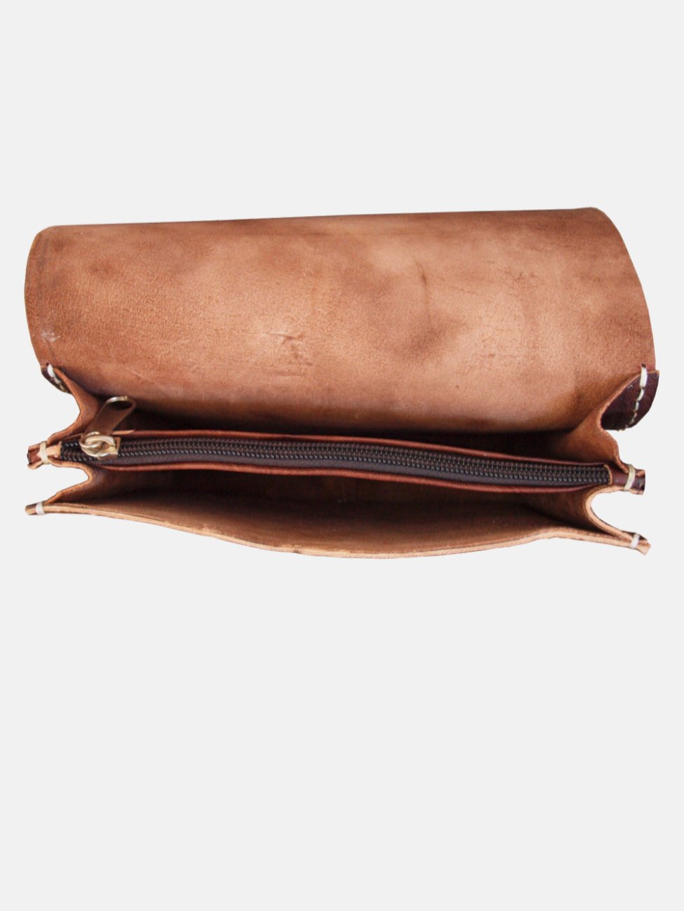 The Kenitra Cross-Body Bag In Dark Brown 2208