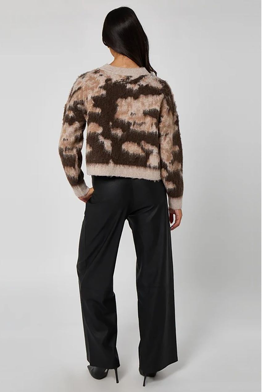 Abstract Brushed Jumper 40KW37064