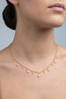 Kinmokusei Gold Floral Necklace by Uchi & Soto