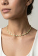 Nekomeishi Green Cats Eye Necklace by Uchi & Soto