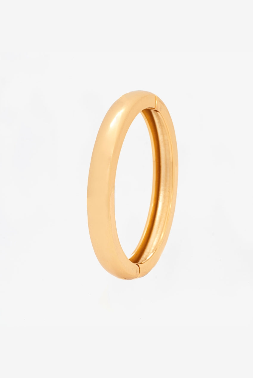 Kin Gold Plain Bangle US01-10703