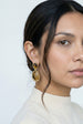 Nekomeishi Tigers Eye Oversized Earrings by Uchi & Soto