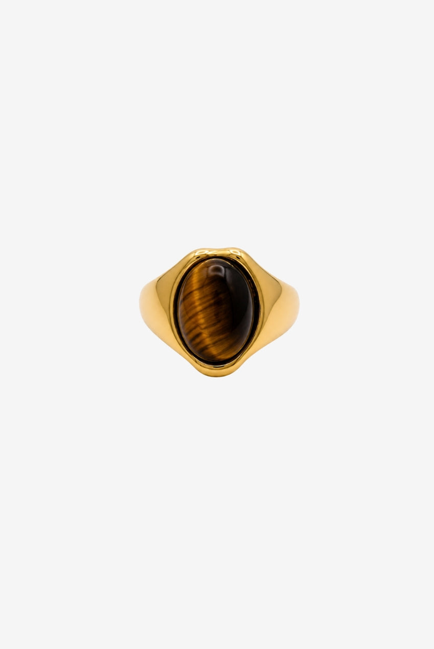 Nekomeishi Tigers Eye Ring US01-11526
