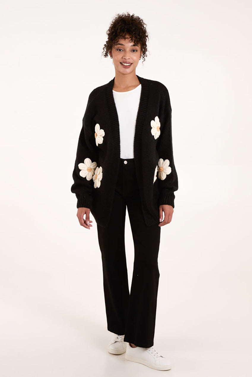 Daisy Large Flower Cardigan WF5257BV003