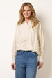 Relaxed Button-Up Shirt by Blue Vanilla