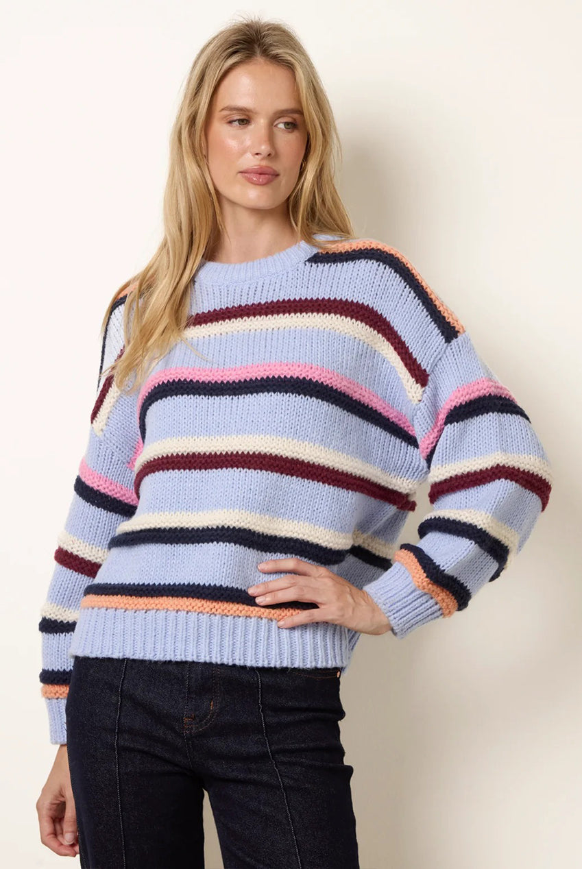 Chunky Knit Stripe Jumper WF5877BV002
