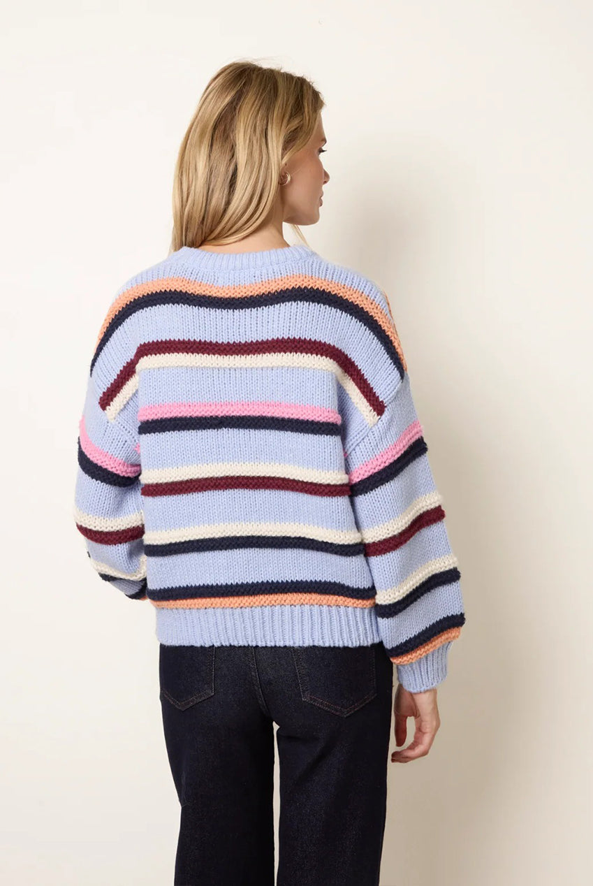 Chunky Knit Stripe Jumper WF5877BV002
